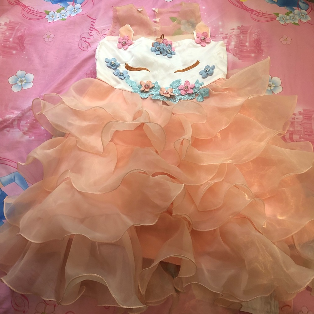 Brand new never worn Unicorn dress/gown